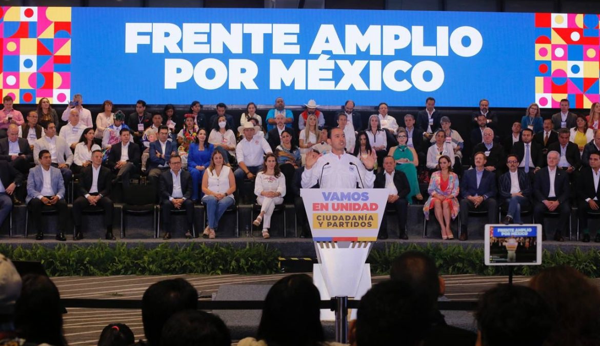 SEGUIREMOS CONSTRUYENDO EL FRENTE AMPLIO POR MÉXICO, EN UN PROCESO QUE HA SIDO MUY PARTICIPATIVO, EQUITATIVO, DEMOCRÁTICO Y TRANSPARENTE